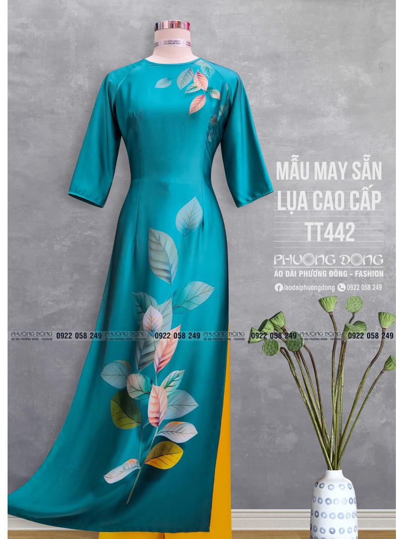 Áo Dài Truyền Thống Lụa Cao Cấp TT442